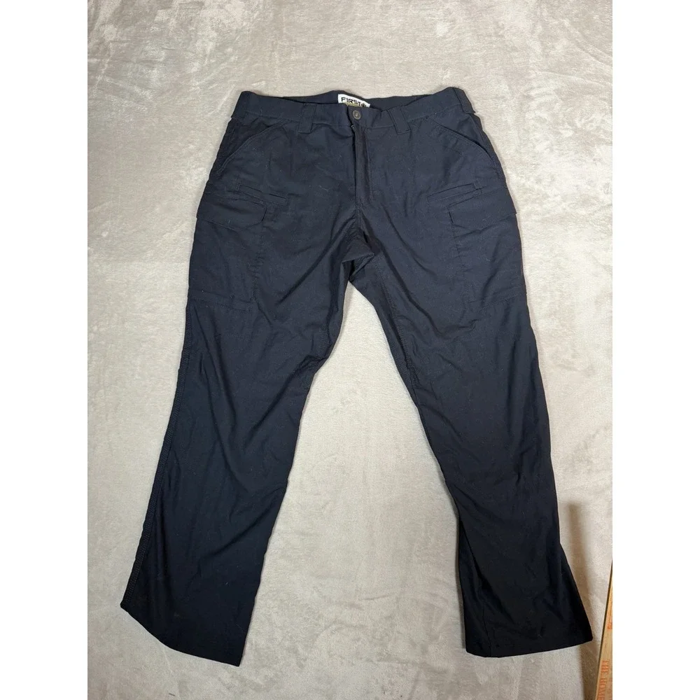 First Tactical V2 Tactical Pants Men's Black Cargo Utility Work Pants 40x32